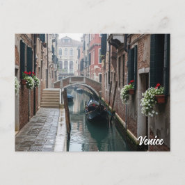Postal Viaje a Venecia Italia