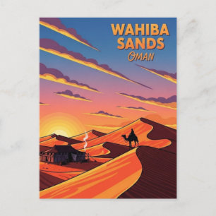 Postal Viaje a Wahiba Sands Omán