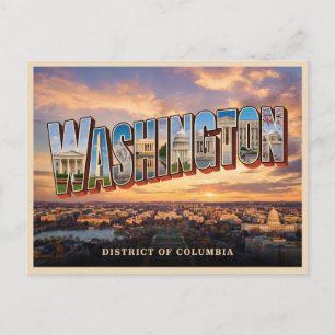 Postal Viaje a Washington Dc