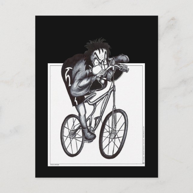 Postal Viaje accidentado (Anverso)