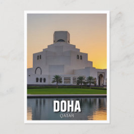 Postal Viaje al arte islámico en Doha Qatar