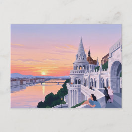 Postal Viaje al Bastión de pescadores de Budapest Hungría