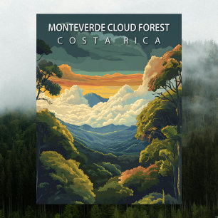 Postal Viaje al Bosque Nuboso de Monteverde Costa Rica