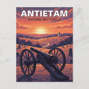 Postal Viaje al Campo de Batalla Nacional de Antietam en 
