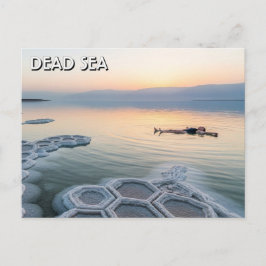 Postal Viaje al Mar Muerto Jordania