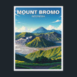 Postal Viaje al Monte Bromo Indonesia<br><div class="desc">El Monte Bromo, ubicado en Java Oriental, Indonesia, es uno de los lugares naturales más icónicos e inspiradores del país. Este volcán activo, que forma parte de la Caldera de Tengger, es famoso por su paisaje de otro mundo, con su cráter humeante rodeado por un mar de arena volcánica y...</div>