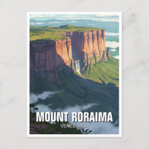 Postal Viaje al monte Roraima Venezuala