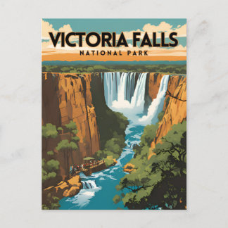 Postal Viaje al Parque Nacional de las Cataratas Victoria