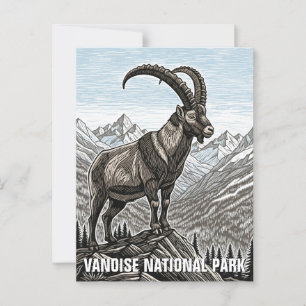 Postal Viaje al Parque Nacional de Vanoise Francia