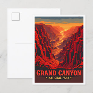 Postal Viaje al Parque Nacional del Gran Cañón