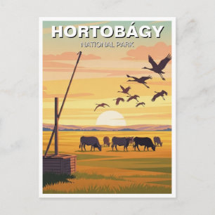 Postal Viaje al Parque Nacional Hortobagy Hungría