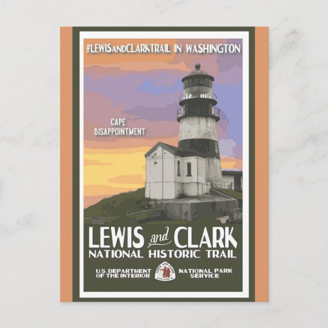 Postal Viaje al Parque Nacional Vintage (Anverso)