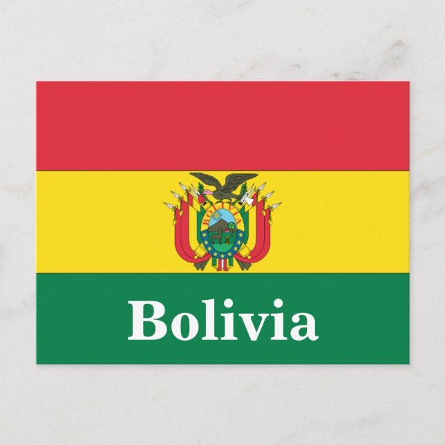 Postal Viaje al turismo de Bolivia (Anverso)