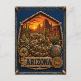 Postal Viaje Antiguo Arizona