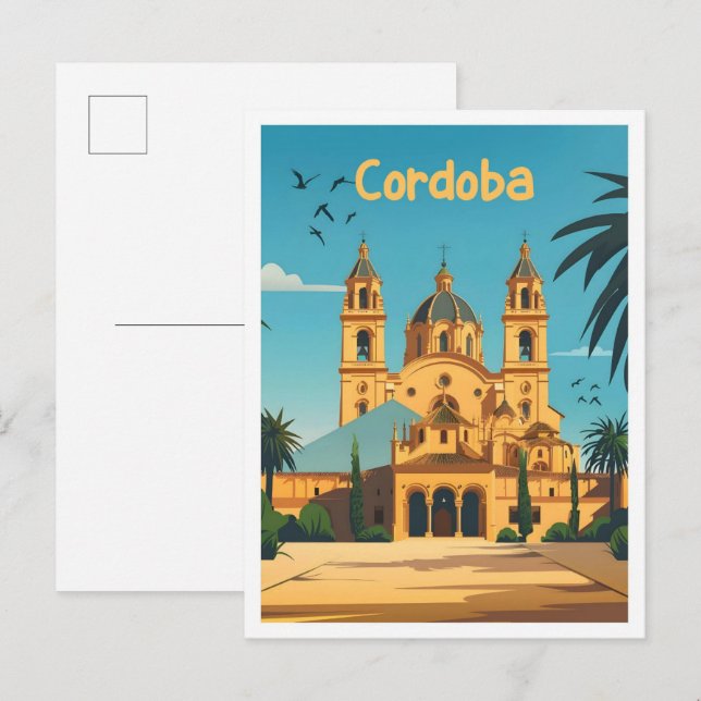 Postal Viaje artístico de Córdoba España (Anverso / Reverso)