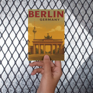 Postal Viaje artístico de la Vieja Berlín Alemania
