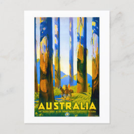 Postal Viaje australiano de Percy Trompf 1930