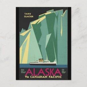 Postal Viaje de Alaska