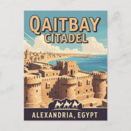 Postal Viaje de Alexandria Qaitbay Citadel