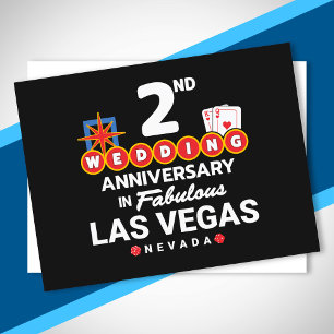 Postal Viaje de aniversario de bodas número 2 para pareja