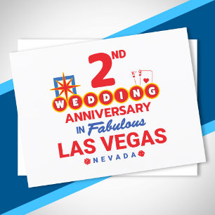 Postal Viaje de aniversario de bodas número 2 para pareja