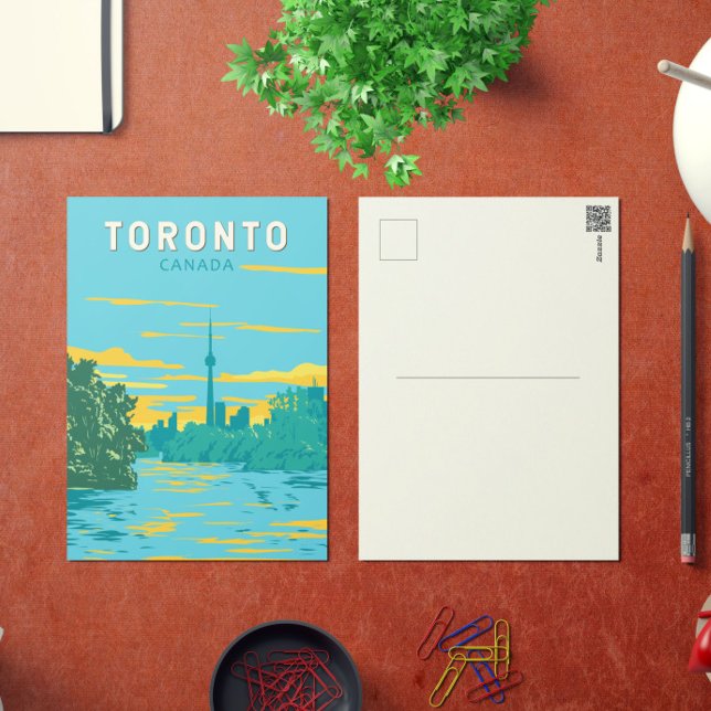 Postal Viaje de arte de Toronto Canadá (Subido por el creador)