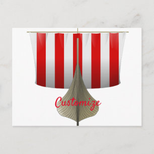 Postal Viaje de barco de vela Thunder_Cove