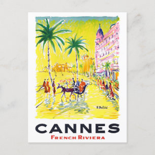 Postal Viaje de Cannes France