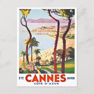 Postal Viaje de Cannes France
