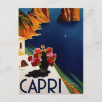 Viaje de Capri Italia Vintage