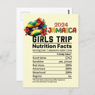 Postal Viaje de Chicas de Jamaica 2024 celebra amistad