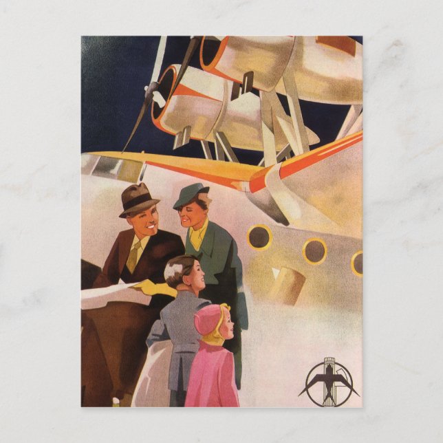 Postal Viaje de cosecha (Anverso)