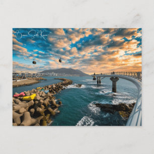 Postal Viaje de cosecha Busan Corea del Sur