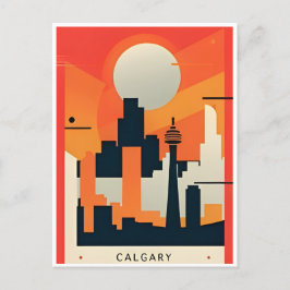 Postal Viaje de cosecha Calgary Alberta Canada edmonton