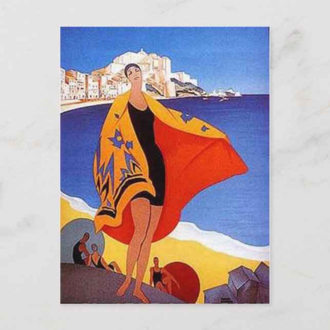 Postal Viaje de cosecha Córcega - (Anverso)