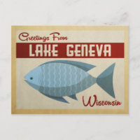 Viaje de cosecha de pescado azul del lago Ginebra