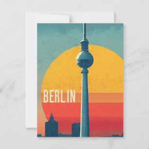 Postal Viaje de cosecha en Berlín