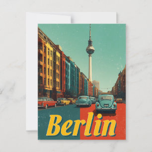 Postal Viaje de cosecha en Berlín