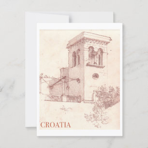 Postal Viaje de cosecha en Croacia