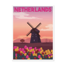 Viaje de cosecha Holanda Retro Holanda