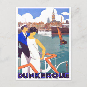 Postal Viaje de Dunkerque France