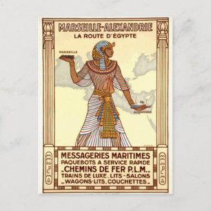 Postal Viaje de Egipto vintage