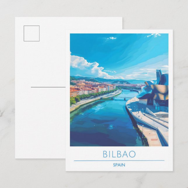 Postal Viaje de época de Bilbao España (Anverso / Reverso)