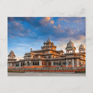 Postal Viaje de época Jaipur India Colorful Rajasthan