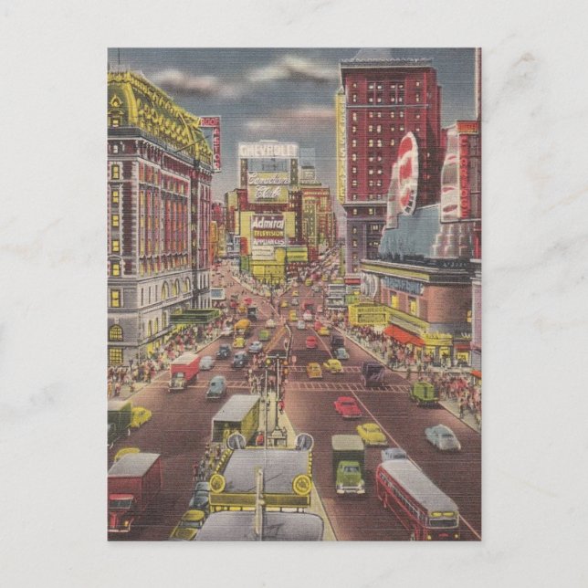 Postal Viaje de época New York City USA - (Anverso)