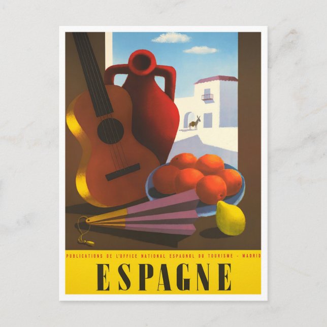 Postal Viaje de España (Anverso)