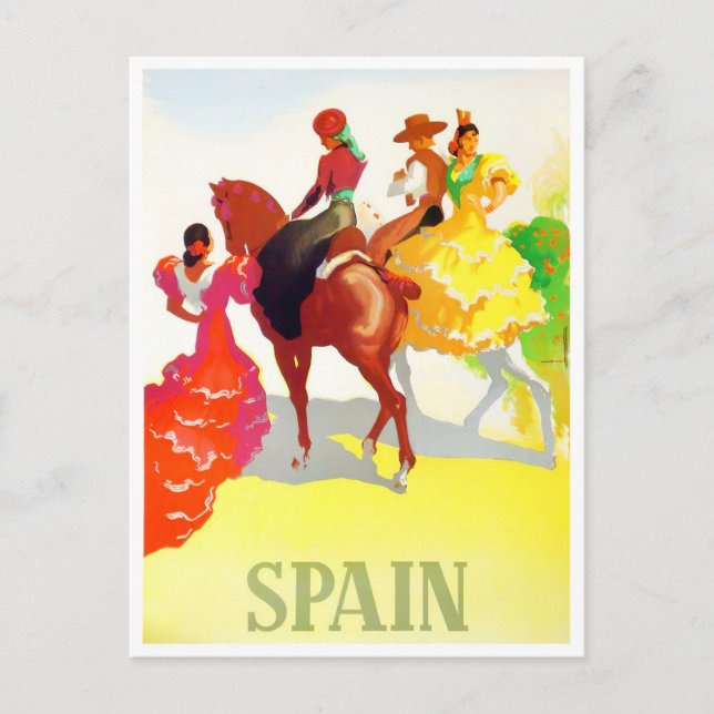Postal Viaje de España (Anverso)