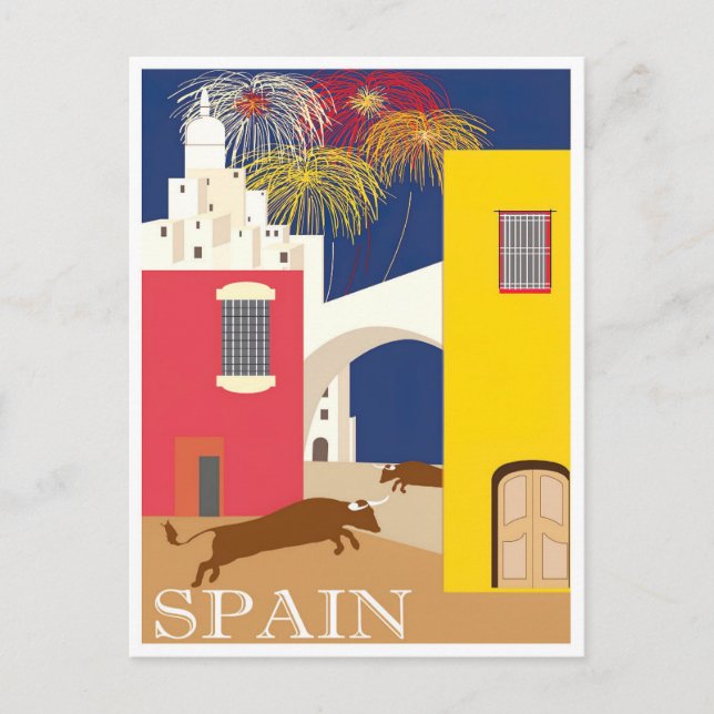 Postal Viaje de España (Anverso)