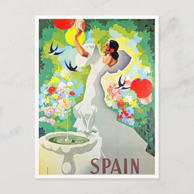 Postal Viaje de España (Anverso)