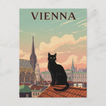 Viaje de gato a Viena en Austria